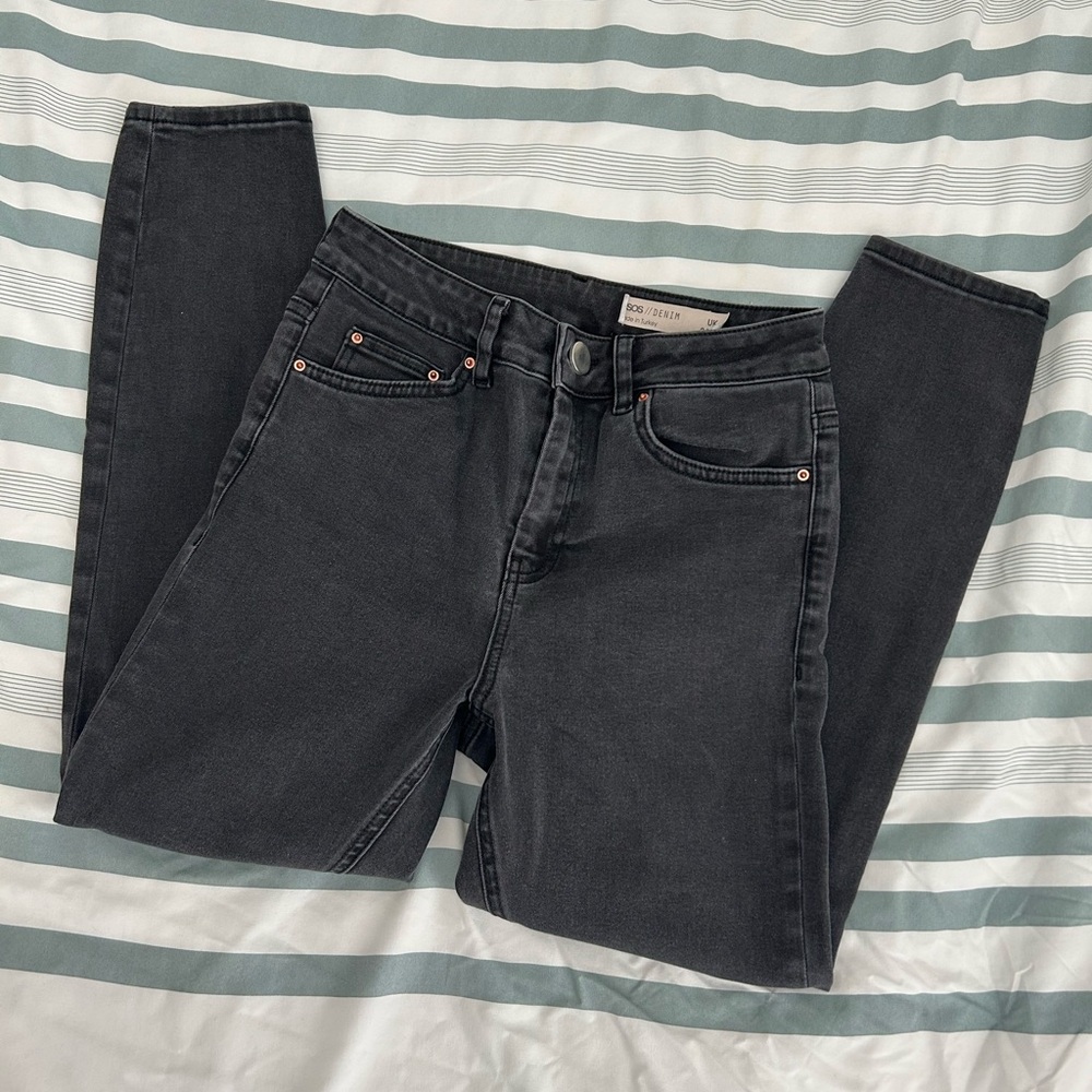ASOS high rise skinny jeans